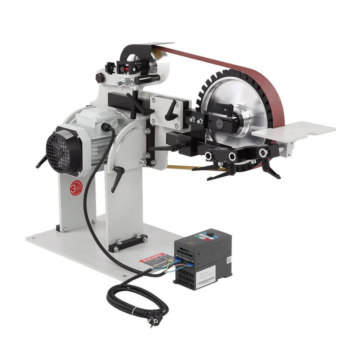 Станок шлифовальный ленточный БЕЛМАШ BGM-822PVS (S353A)