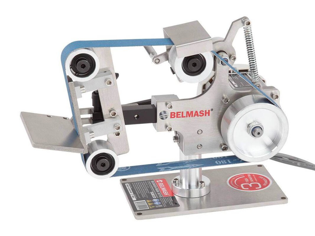 Станок шлифовальный ленточный БЕЛМАШ BGM-301VS (S350A)