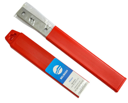 Нож для станка 258x2х22 мм БЕЛМАШ HSS W3, 1-но сторонний, прямой, для JT-2 254/120, 2 шт. (RN071A)