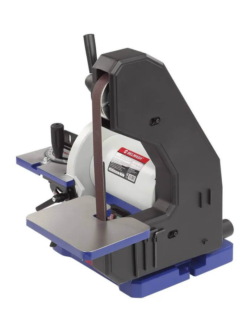 Станок шлифовальный ленточно-дисковый БЕЛМАШ BDG 25/200PRO (S279A)