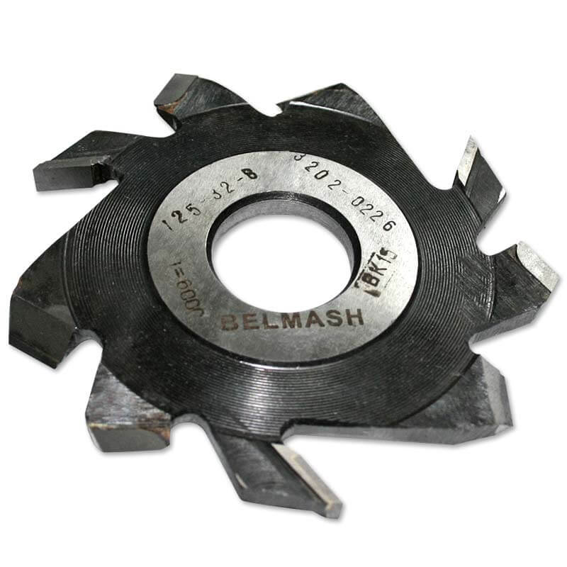Фреза пазовая (диск) с подрезающими зубьями БЕЛМАШ d-125х32х10 мм (RF008A)