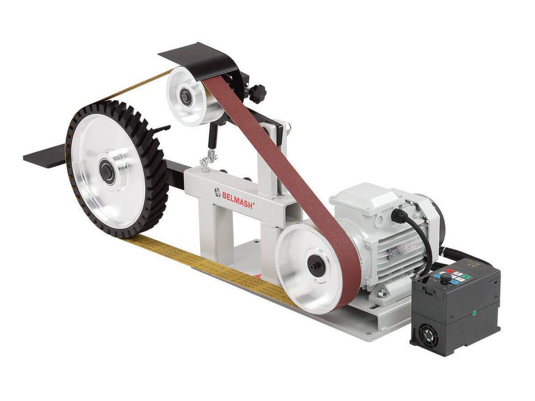 Станок шлифовальный ленточный БЕЛМАШ BGM-822VS (S352A)
