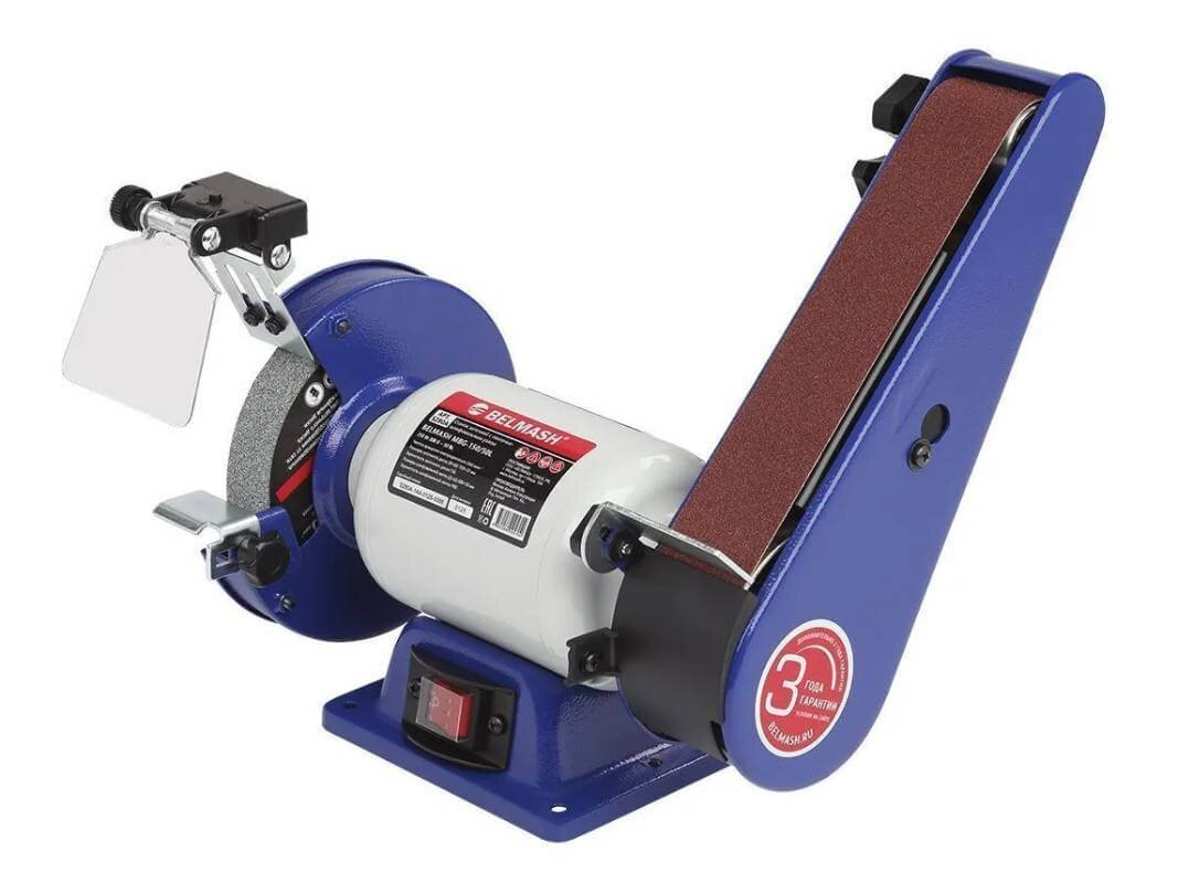 Станок заточной дисково-ленточный БЕЛМАШ MBG-150/50L (S280A)