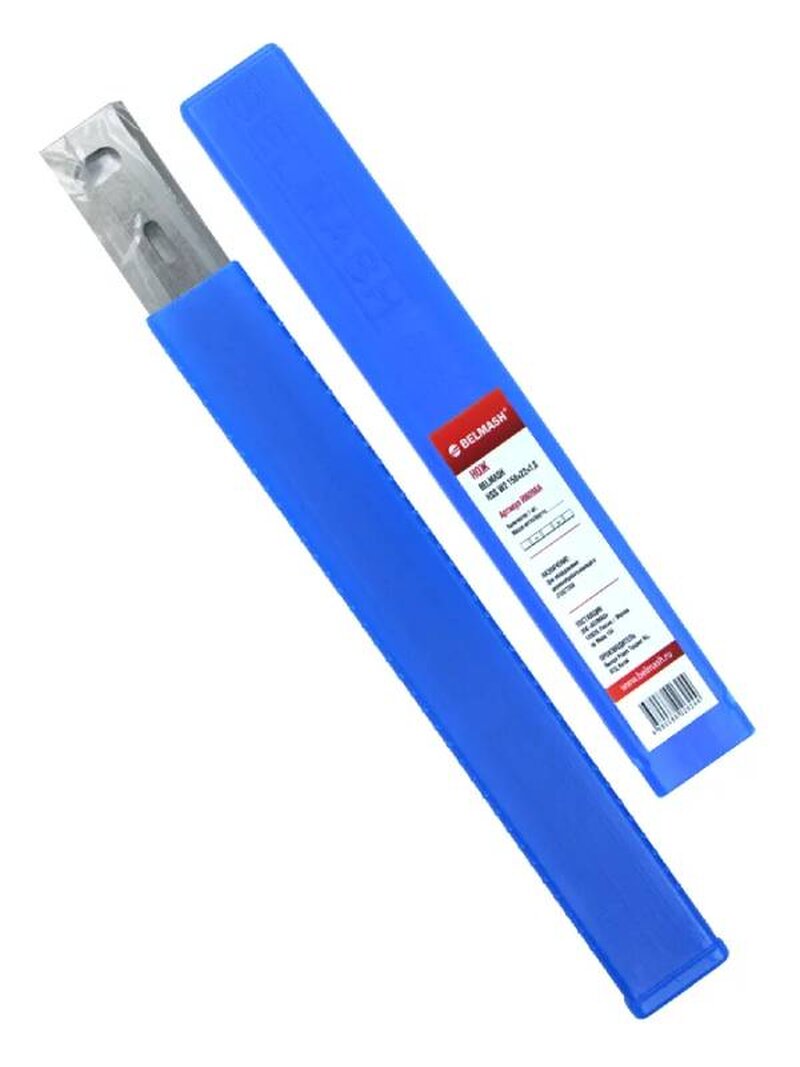 Нож для станка 158,4×22×1,8 мм БЕЛМАШ HSS W2, 1-но сторонний, прямой, для J150/730A (RN098A)