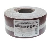 Лента шлифовальная БЕЛМАШ 80 мм, зерно 80, рулон 25 метров (SB023A)