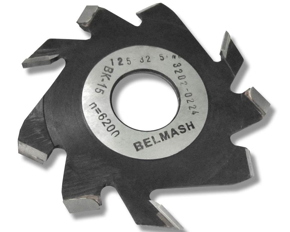 Фреза пазовая (диск) с подрезающими зубьями БЕЛМАШ d-125х32х5 мм (RF0017A)