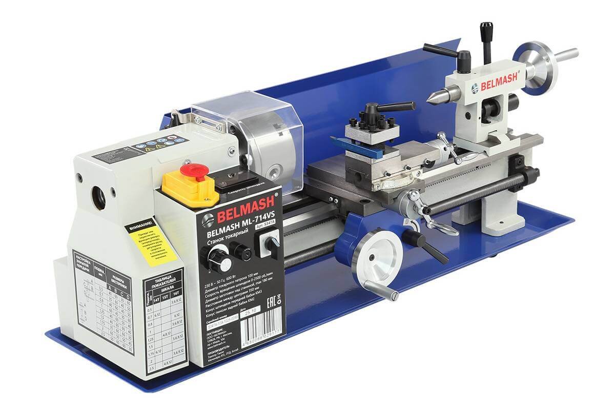 Станок токарный БЕЛМАШ ML-714VS (S347A)