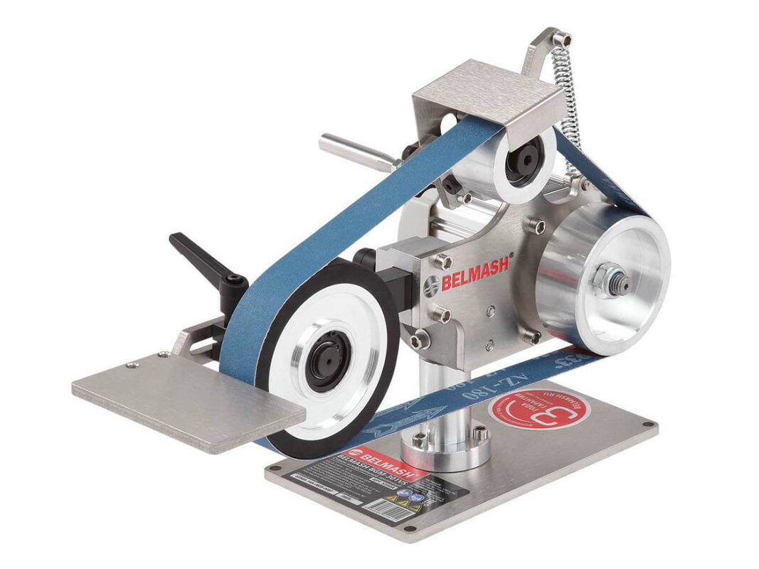 Станок шлифовальный ленточный БЕЛМАШ BGM-301VS (S350A)