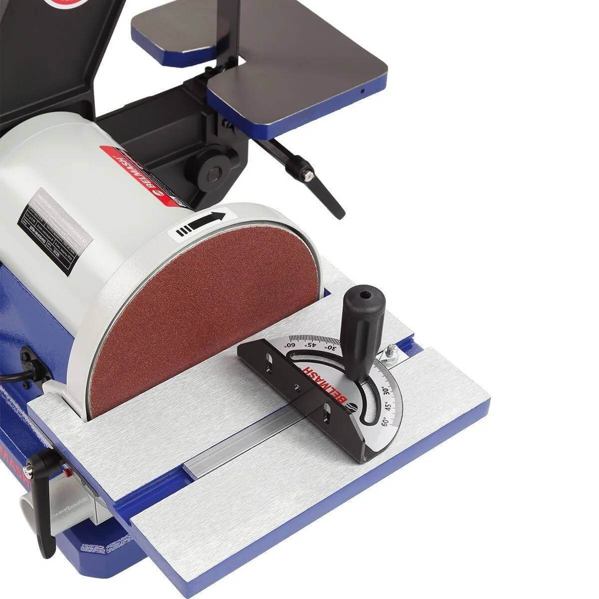 Станок шлифовальный ленточно-дисковый БЕЛМАШ BDG 25/200PRO (S279A)