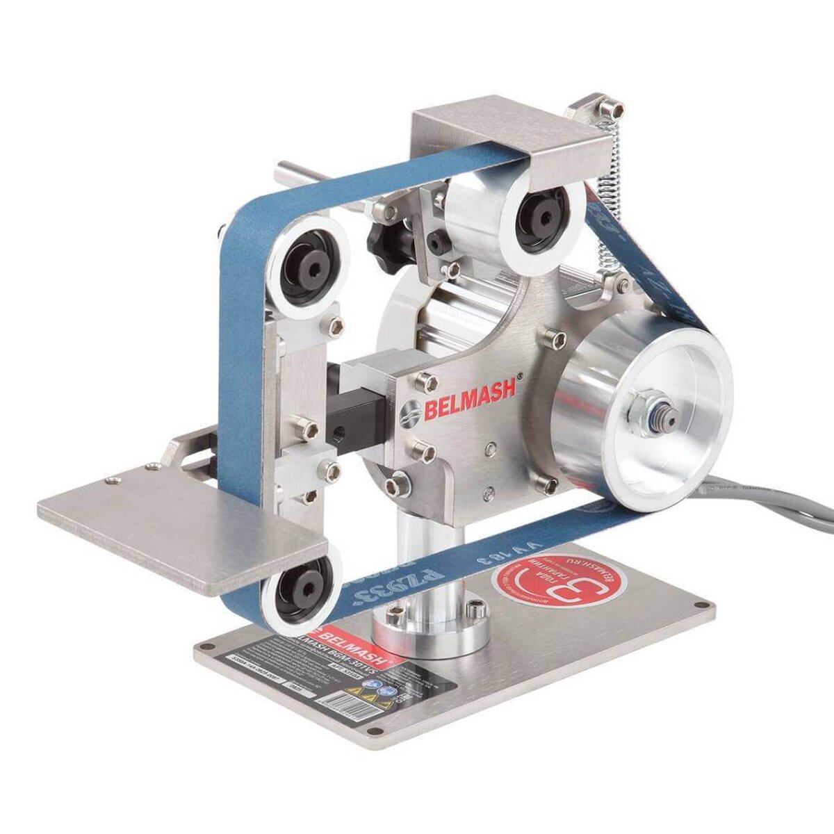 Станок шлифовальный ленточный БЕЛМАШ BGM-301VS (S350A)