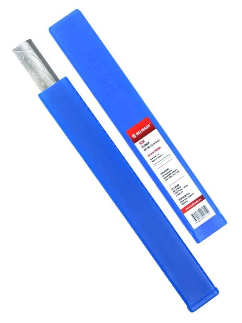 Нож для станка 152,4×16×2,7 мм БЕЛМАШ HSS W2, 1-но сторонний, прямой, для J150/1170SA, J150/1170AR (RN089A)