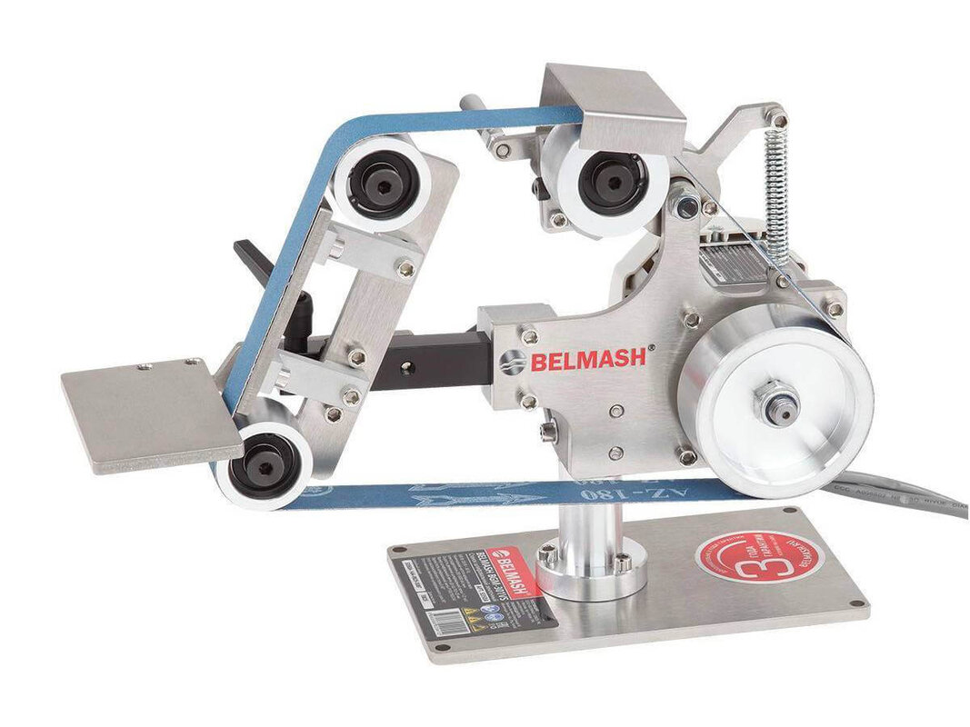 Станок шлифовальный ленточный БЕЛМАШ BGM-301VS (S350A)