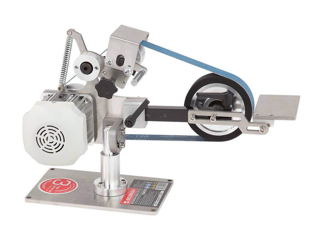 Станок шлифовальный ленточный БЕЛМАШ BGM-301VS (S350A)