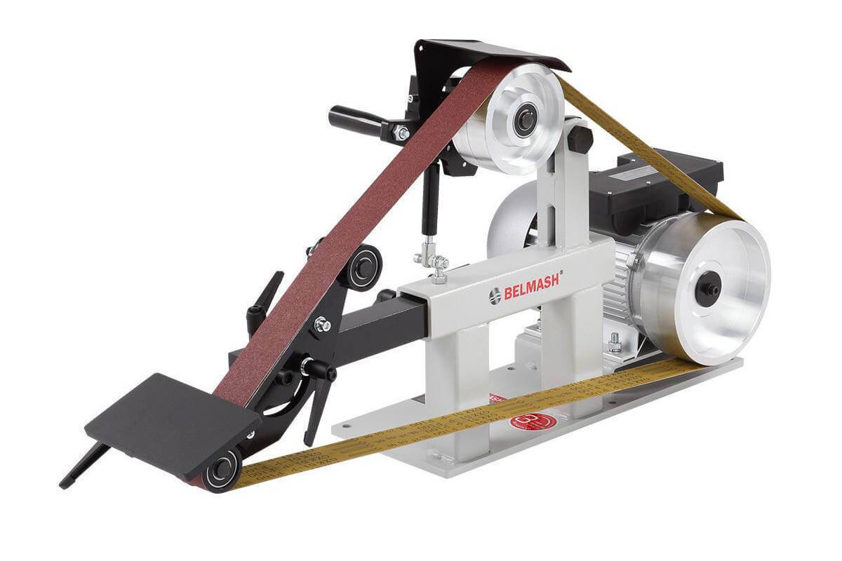 Станок шлифовальный ленточный БЕЛМАШ BGM-822 (S351A)