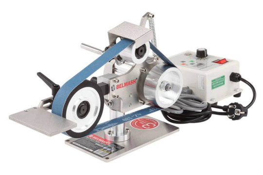 Станок шлифовальный ленточный БЕЛМАШ BGM-301VS (S350A)