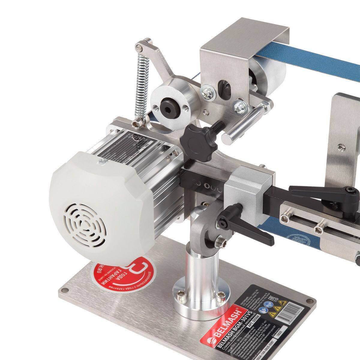 Станок шлифовальный ленточный БЕЛМАШ BGM-301VS (S350A)